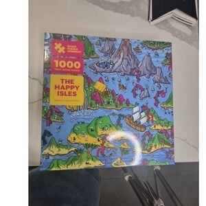Magic Puzzle Company The Happy Isles 1000 Piece Jigsaw Puzzle Sarah Becan Art